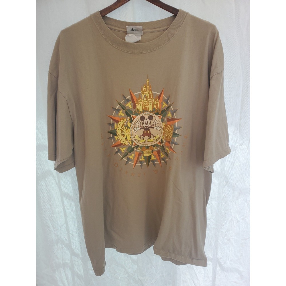 VTG Walt Disney World T Shirt Mens XXL Made In USA Mickey Mouse Magic Kingdom